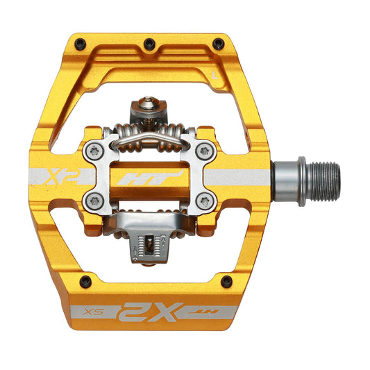 Ht X2-SX Pedals Alloy / CNC CRMO - Gold