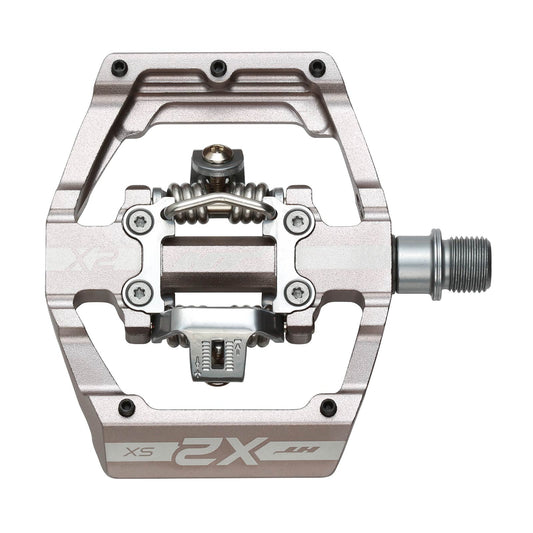 Ht X2-SX Pedals Alloy / CNC CRMO - Grey