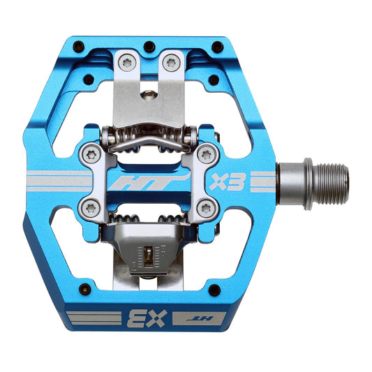 Ht X3 Pedals Alloy / CNC CRMO - Marine Blue