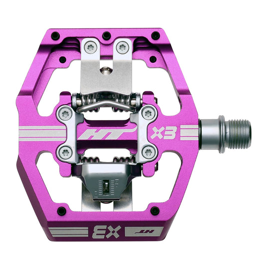 Ht X3 Pedals Alloy / CNC CRMO - Purple