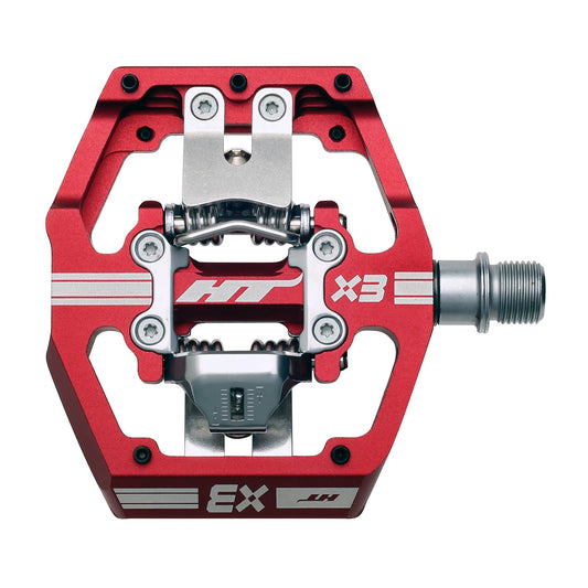 Ht X3 Pedals Alloy / CNC CRMO - Red