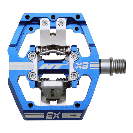 Ht X3 Pedals Alloy / CNC CRMO - Royal Blue