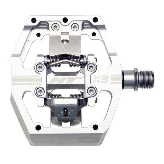 Ht X3 Pedals Alloy / CNC CRMO - Silver