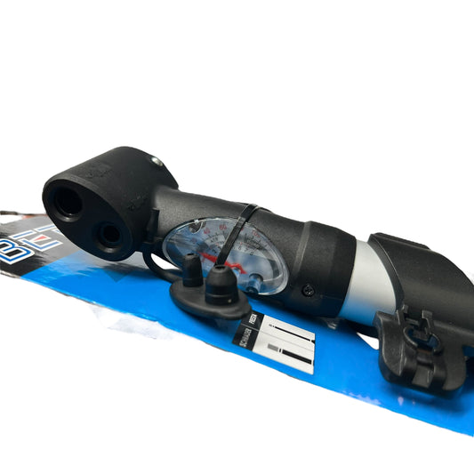 Beto Mini Pump with Gauge - Schrader/Presta Dual Head