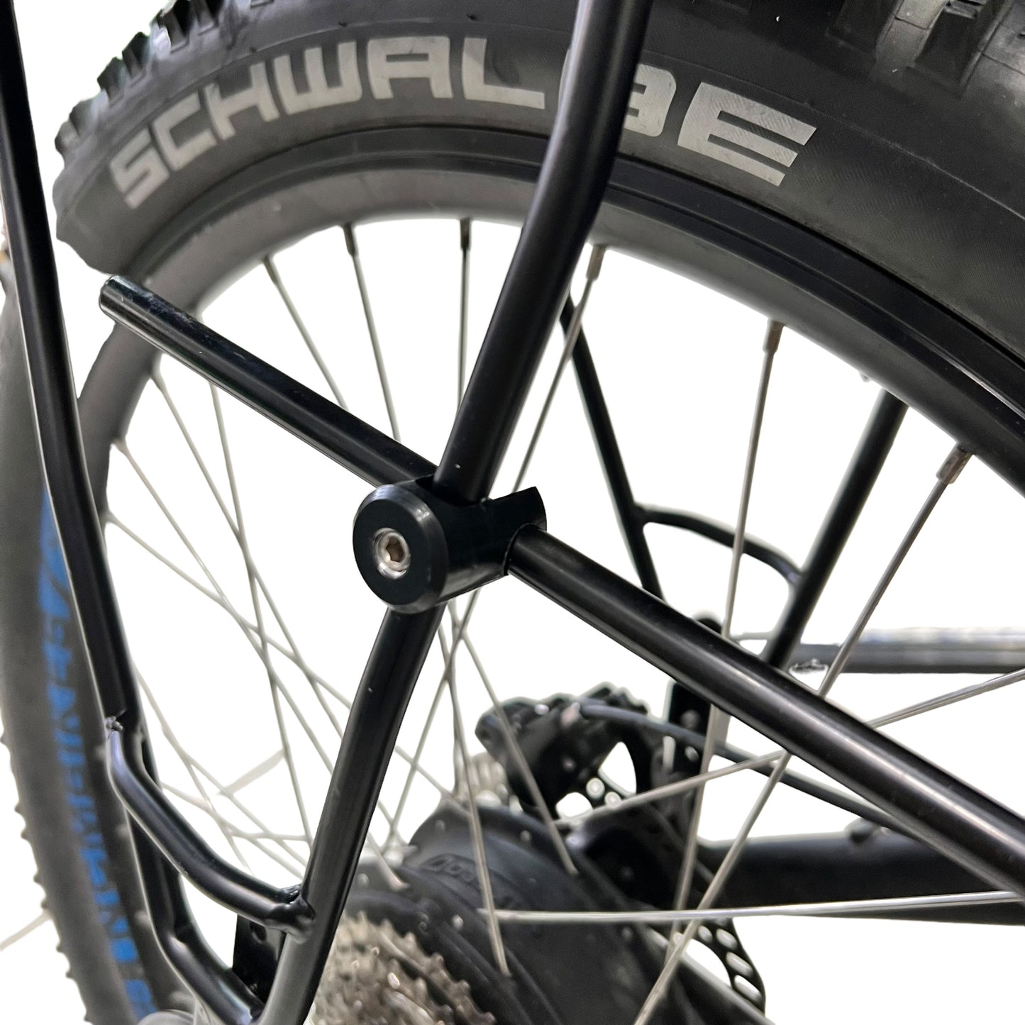 Alloy Front / Rear Rack with Fixed Basket - Heavy Duty, 10kg Weight Limit