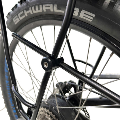 Alloy Front / Rear Rack with Fixed Basket - Heavy Duty, 10kg Weight Limit