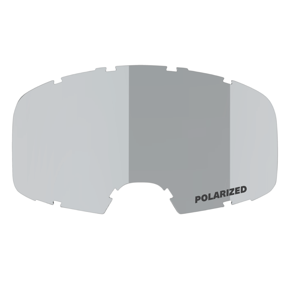 iXS Polarized Smoke Mirror Silver Goggles Lens