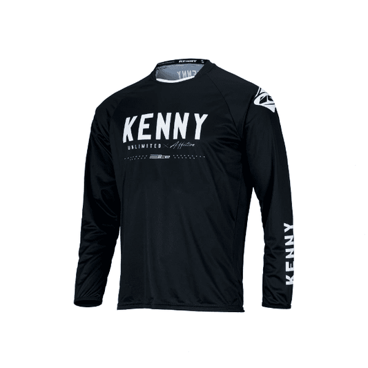 Kenny Elite Xl Black Jersey - Men'S Performance Shirt