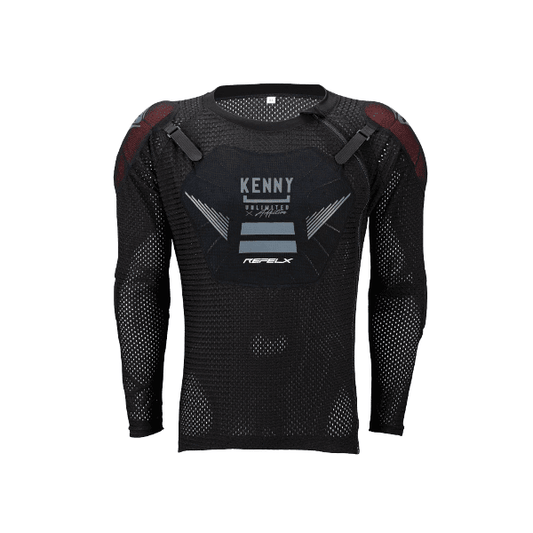 Kenny Reflex L Black Goggles - Protective Gear