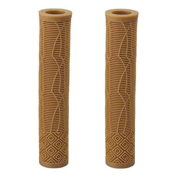 Kwt 162Mm Brown Flatbar Scooter Grips - Accessories