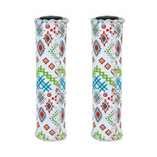 Kwt Cruiser Patterned Flatbar Grips & Accessories