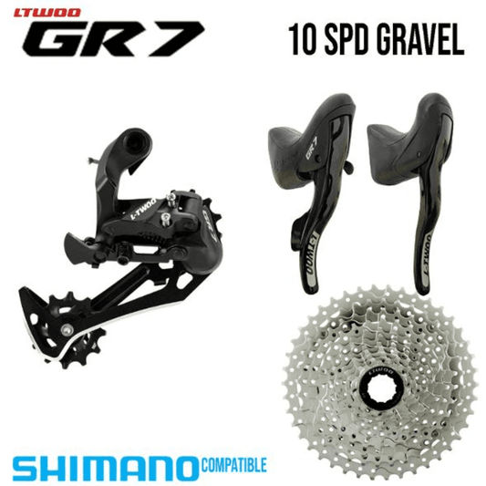 Ltwoo Gr7 Gravel Groupset - 10 Speed Road Kit