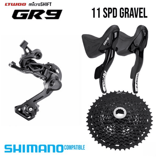 Ltwoo Gr9 Gravel Groupset - 11 Speed Road Kit