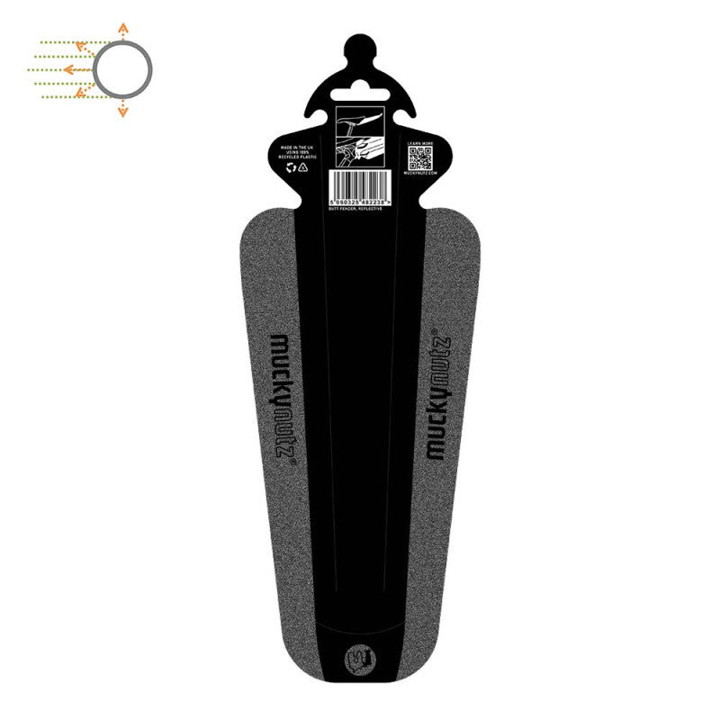 Mucky Nutz Butt Fender Bike Mudguard Reflective