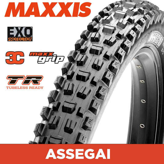 Maxxis Assegai 27.5 X 2.50 Exo 3Cg Tr All Mountain Tyres