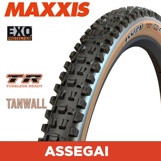 Maxxis Assegai 27.5 X 2.50 Exo Tr All Mountain Tyres