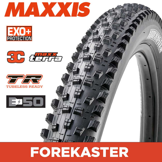 Maxxis Fkaster 27X2.40 3C Exo Tr E50 All Mountain Tyres - 27.5"
