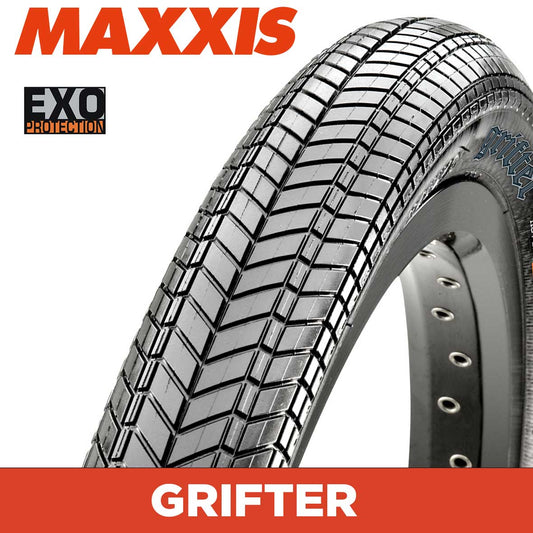 Maxxis Grifter 20 X 1.85 Bmx Tyres - Exo Technology
