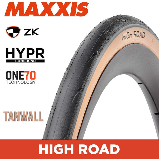 Maxxis High Road 700X28 Hypr Zk Tw170 Road Race Tyres