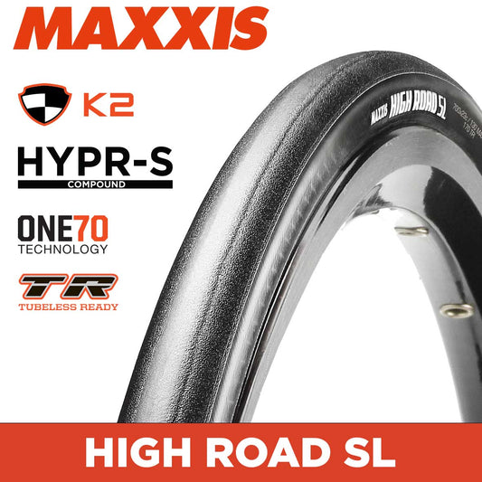 Maxxis Highroad 700X28Hypr-S Tubeless Road Tyres - 29" / 700C