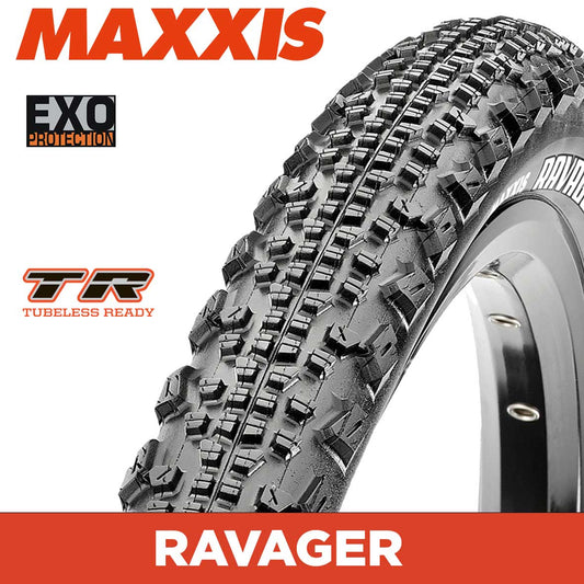 Maxxis Ravager 700 X 45 Exo Tr Gravel Tyres
