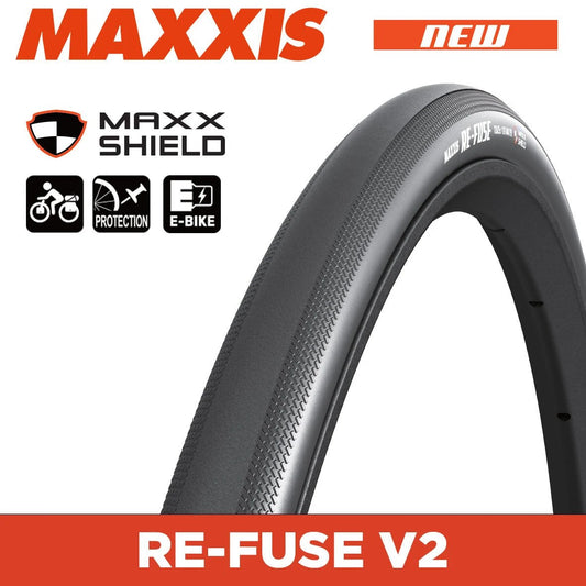 Maxxis Refuse V2 700 X 28 Fold Ms Road Training Tyres