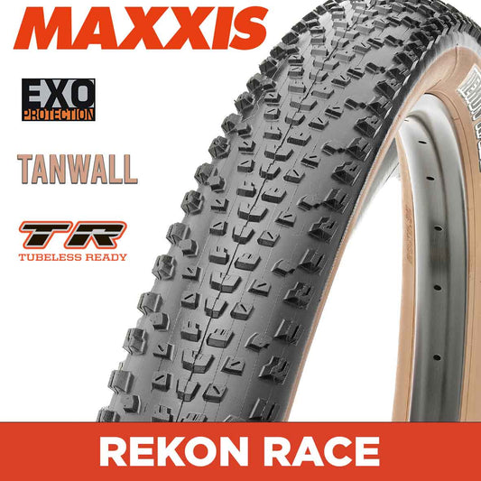 Maxxis Rekon Race 29" Xc Tyres - 2.40 Exo Tw Tr