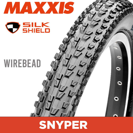 Maxxis Snyper 24 X 2.00 Wire Tyres - All Mountain 24" - Durable Tread Design