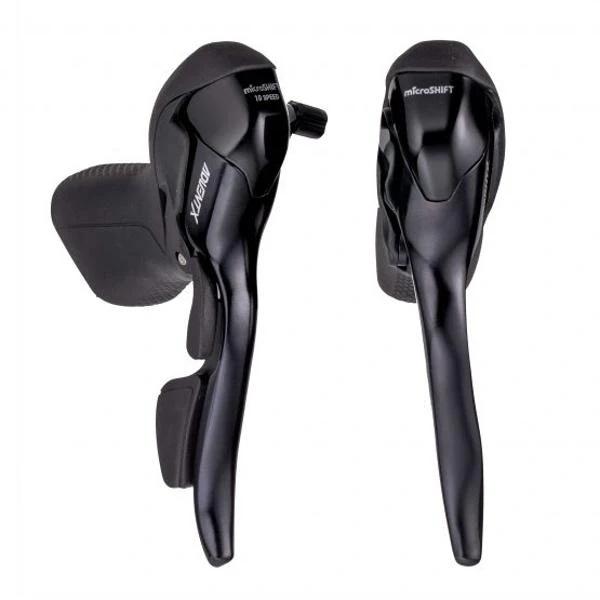 Microshift Advent X Dropbar Shifters 1X10 Speed Upgrade