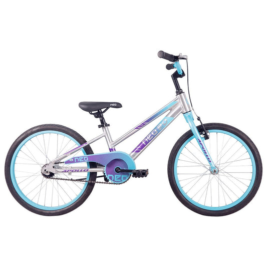 Neo+ 20 Girls Brushed Alloy / Ice Blue, Purple Fade