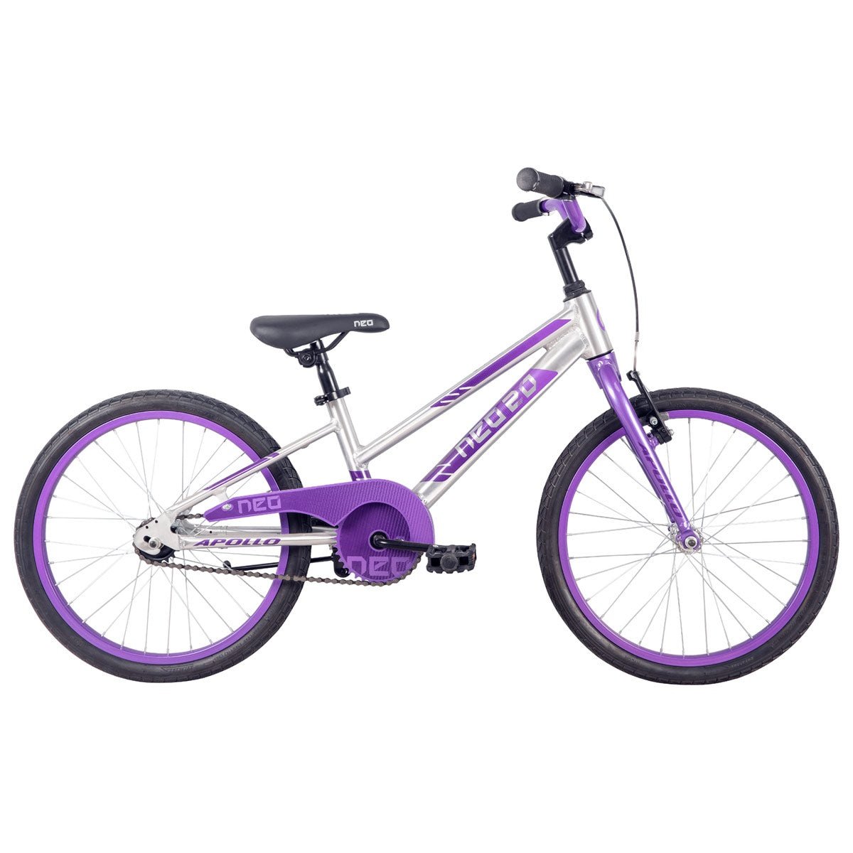 Neo+ 20 Girls Brushed Alloy / Lavender, Purple Fade
