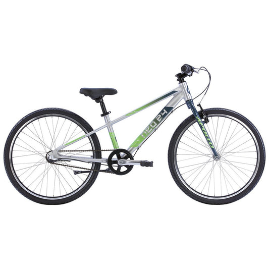 Neo+ 24 3i Boys Brushed Alloy / Slate, Lime Green Fade