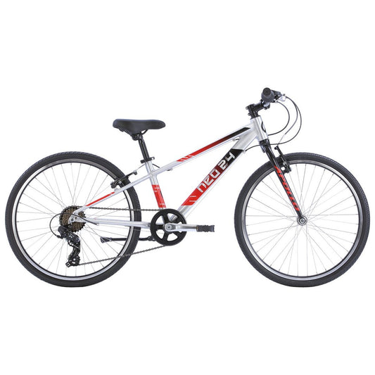 Neo+ 24 7s Boys Brushed Alloy / Black, Red Fade