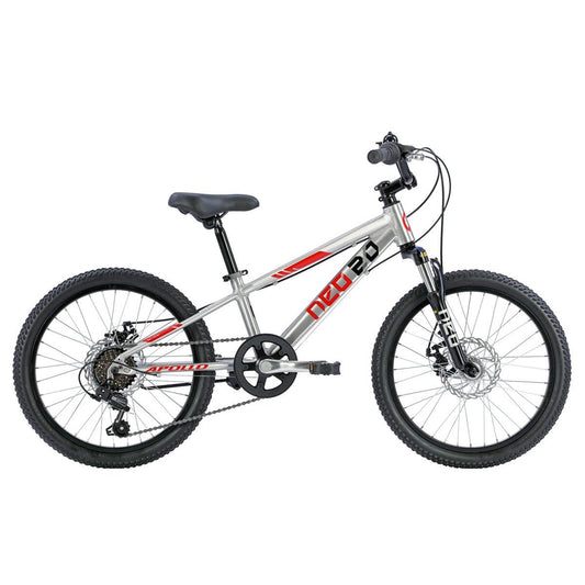 Neo Disc+ 20 6s Boys Brushed Alloy / Red / Black