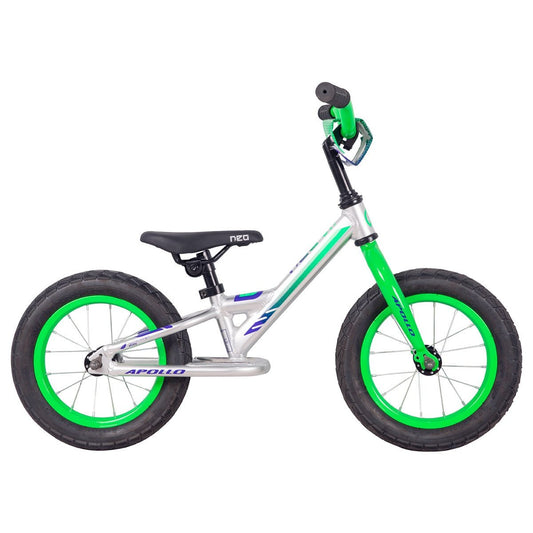 Neo+ Jr. Boys Silver / Neon Green, Navy Blue Fade