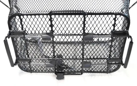 Pet Basket for Rear Rack - Quick Release Base, Dome Lid, Padded Base - 40x30x35cm