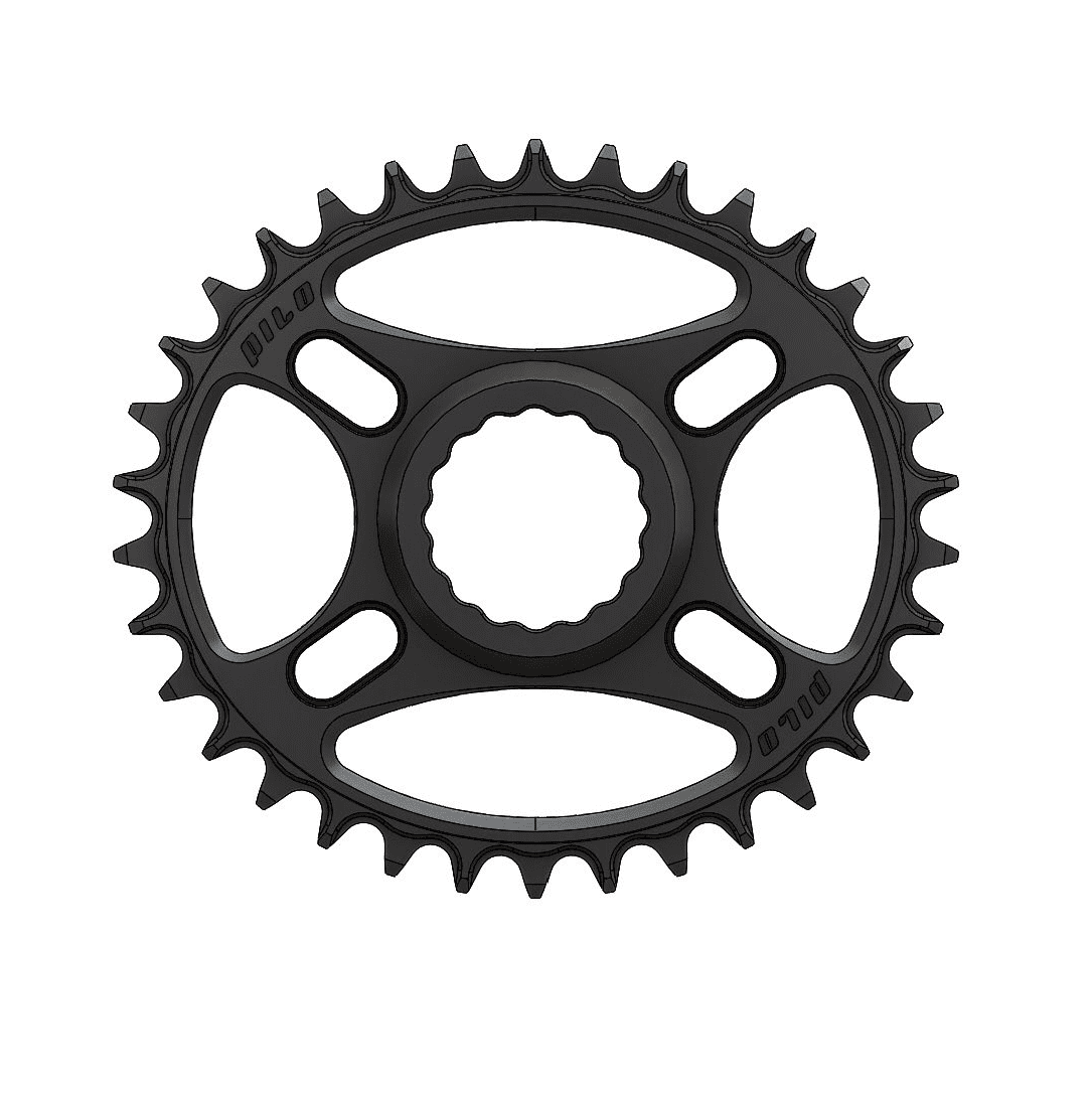 Pilo 34T Race Elpt Chainring For Cranks