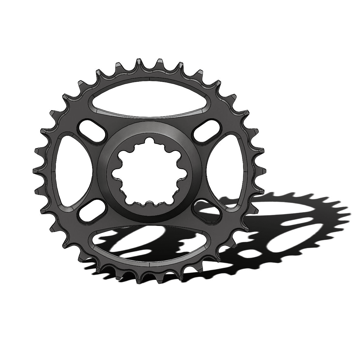 Pilo 34T Sram Chainring - 6Mm Crank Chain Rings