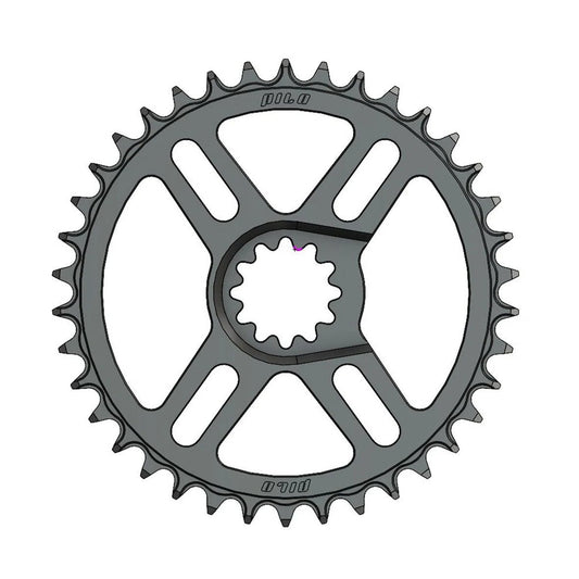 Pilo 38T Mburn Dm Chainring For Cranks - Chain Rings