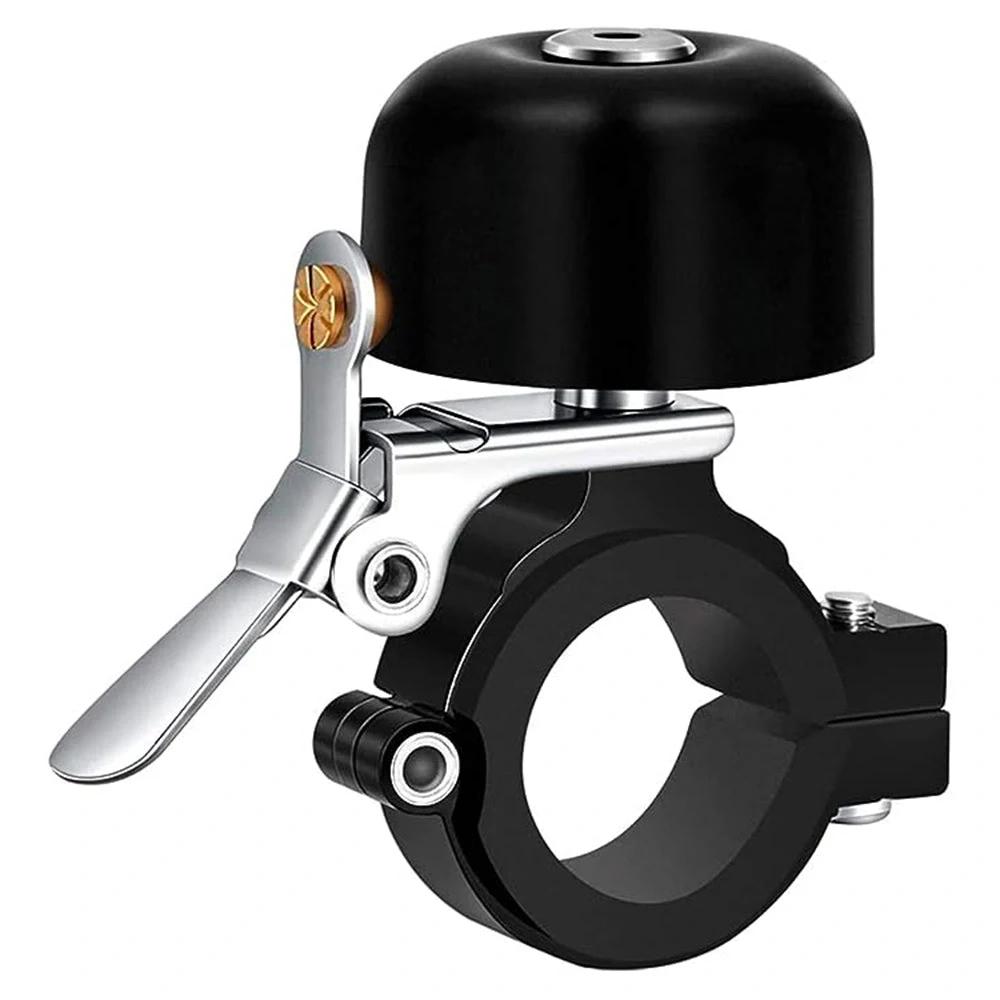 Qbp Classic Black Bicycle Bell - Loud Ringing Sound