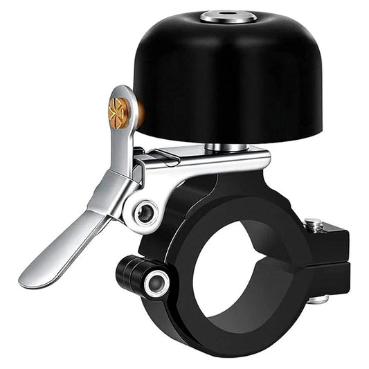 Qbp Classic Black Bicycle Bell - Loud Ringing Sound