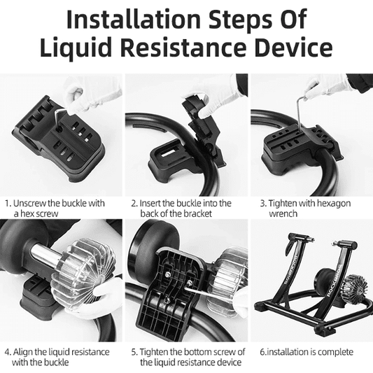 Qbp Fluid Indoor Trainer - Smooth Resistance For Indoor Cycling