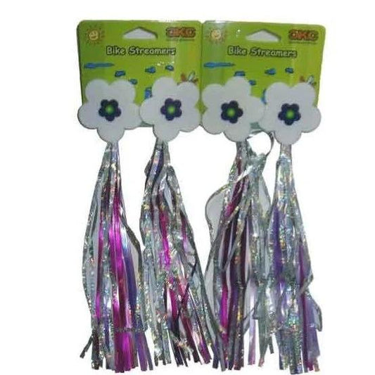 Qbp Kids Streamers Pink And Purple Bike Accessories