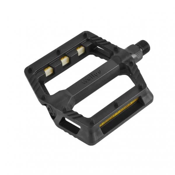 Qbp Plastic Mtb Pedals 9/16" Durable Lightweight Mountain Bike Cycling Parts