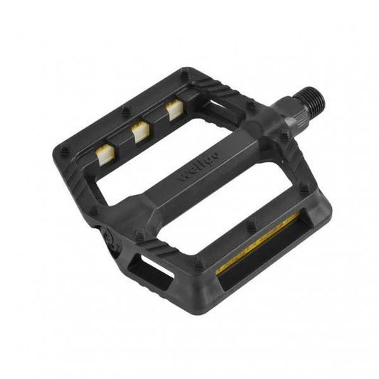 Qbp Plastic Mtb Pedals 9/16" Durable Lightweight Mountain Bike Cycling Parts