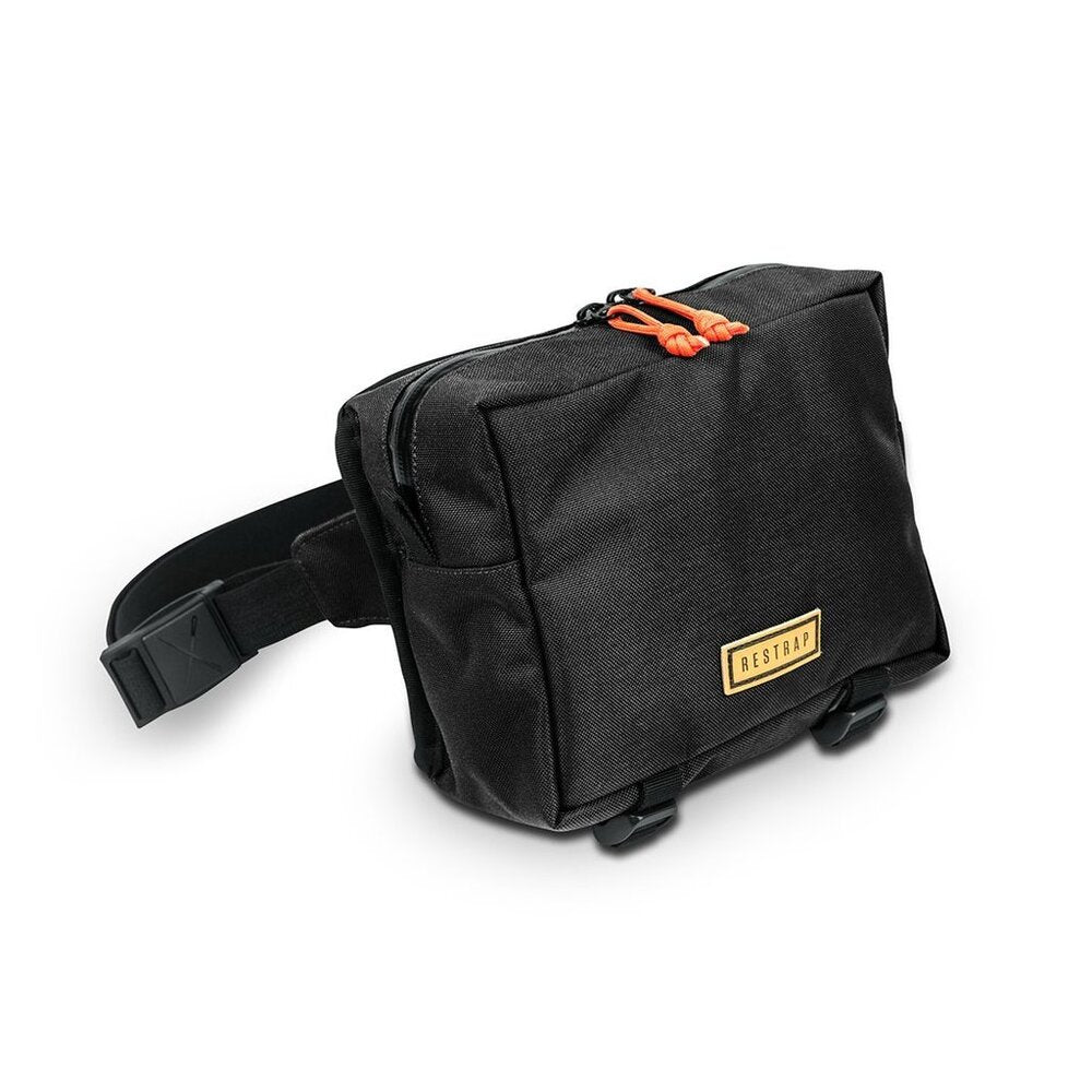 Restrap Utility Hip Pack Bike Bag Black