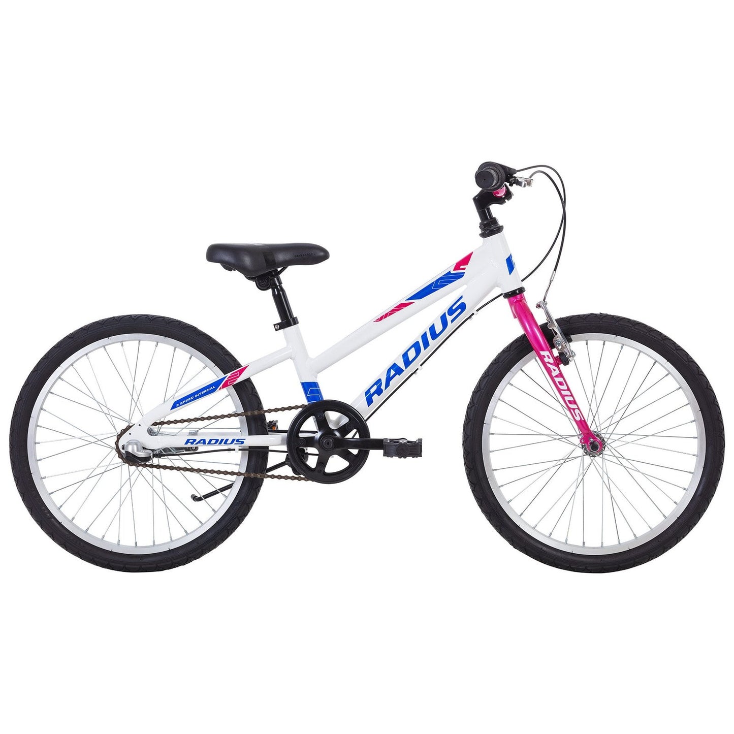 Radius Ponyridge 3 20Inch Gloss White/Pink/Navy Blue