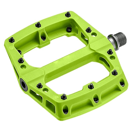 Ryfe Ghost Rider Green Bike Pedals - Lightweight And Durable