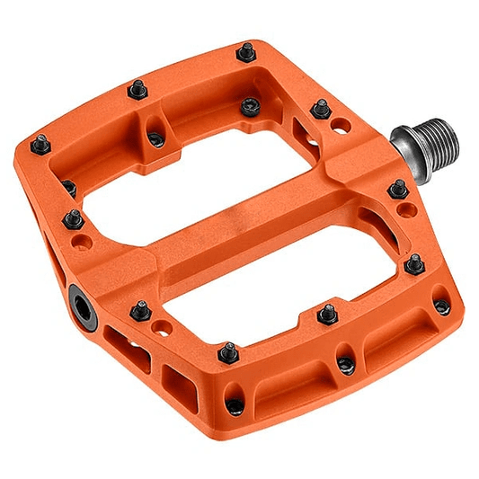 Ryfe Ghost Rider Orange Bike Pedals - Lightweight And Durable