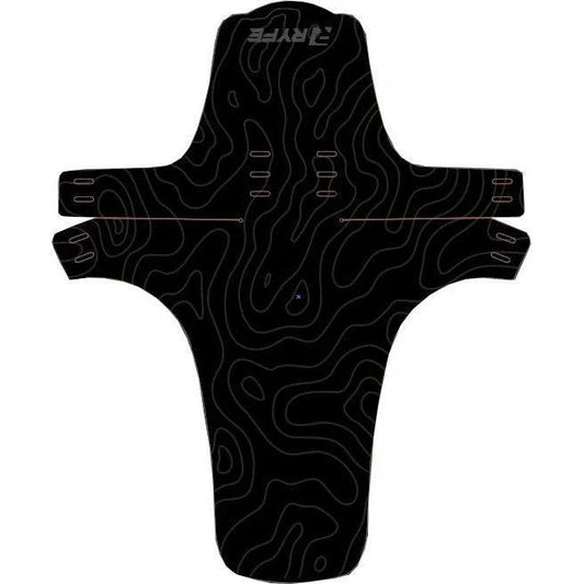 Ryfe Mud Guard Large Black - Protective Mudguards & Fenders
